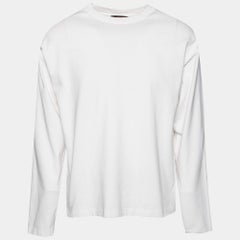 Louis Vuitton - Authenticated T-Shirt - Cotton White Plain for Men, Never Worn