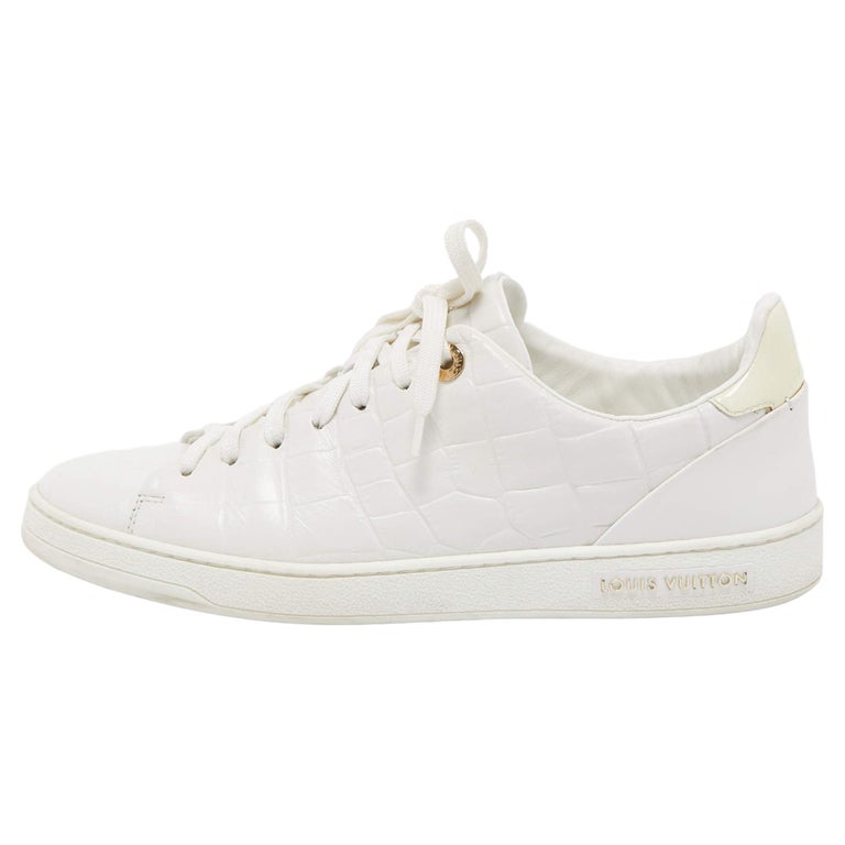 LOUIS VUITTON Frontrow Sneaker White. Size 36.5