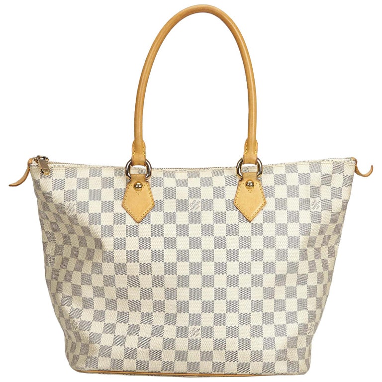 Louis Vuitton Damier Azur Canvas Berkeley Bag For Sale at 1stDibs