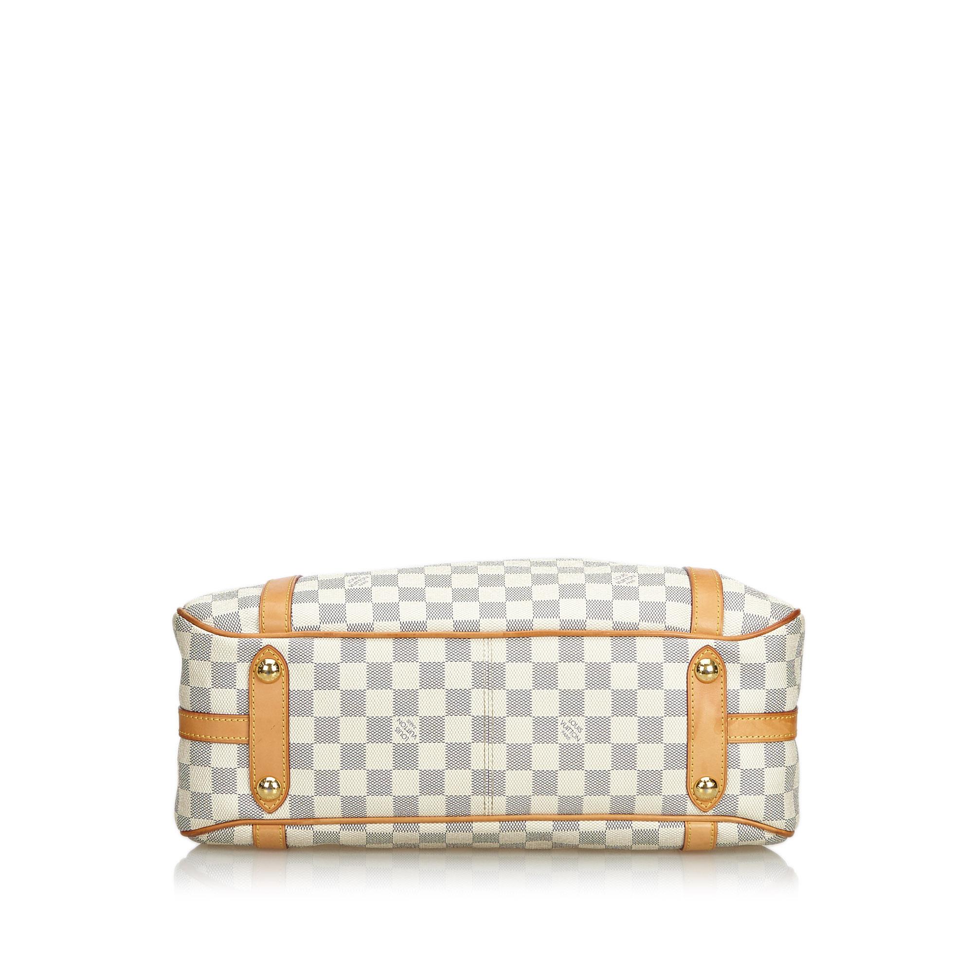 Louis Vuitton White Damier Azur Stresa PM In Good Condition For Sale In Orlando, FL