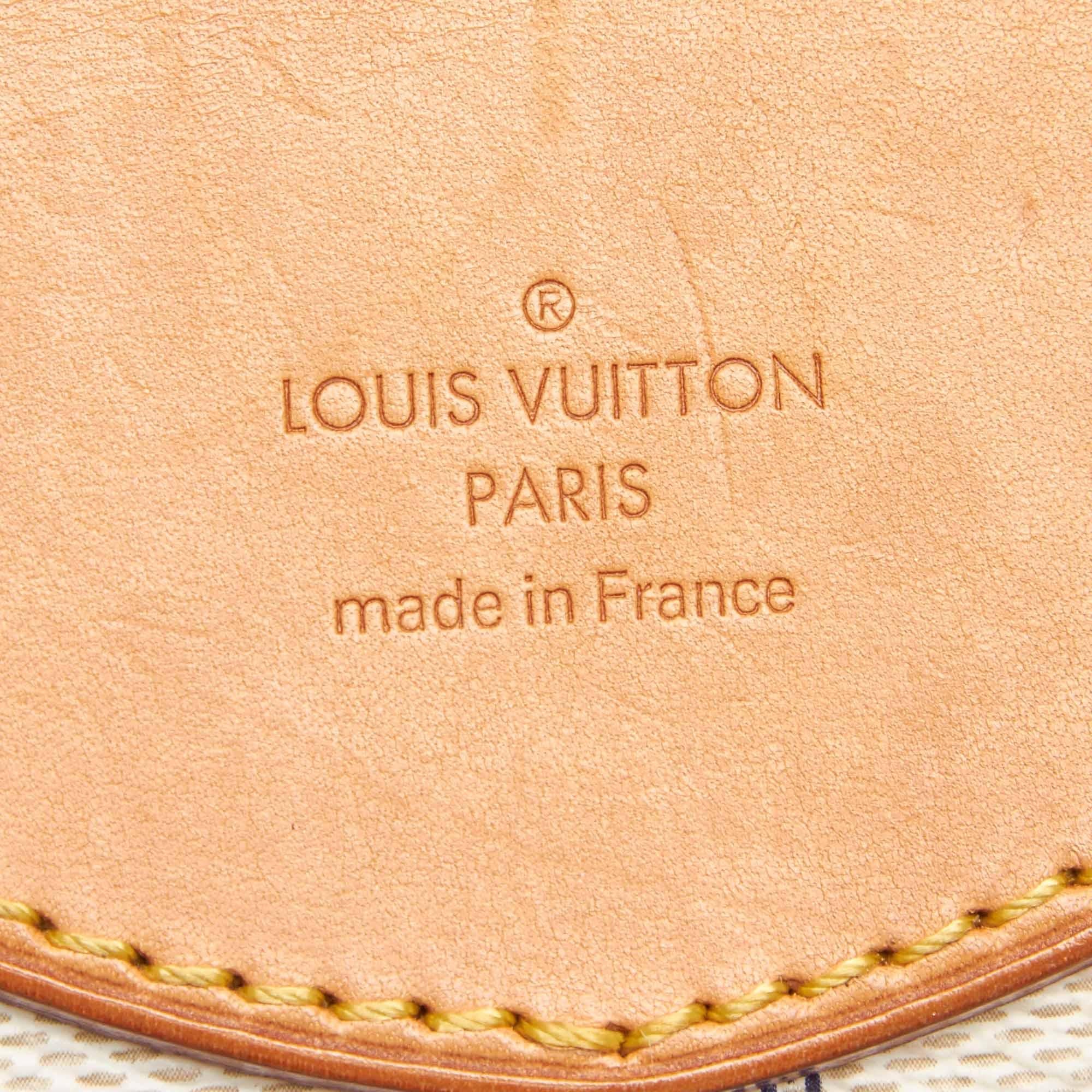 Louis Vuitton White Damier Azur Stresa PM For Sale 1