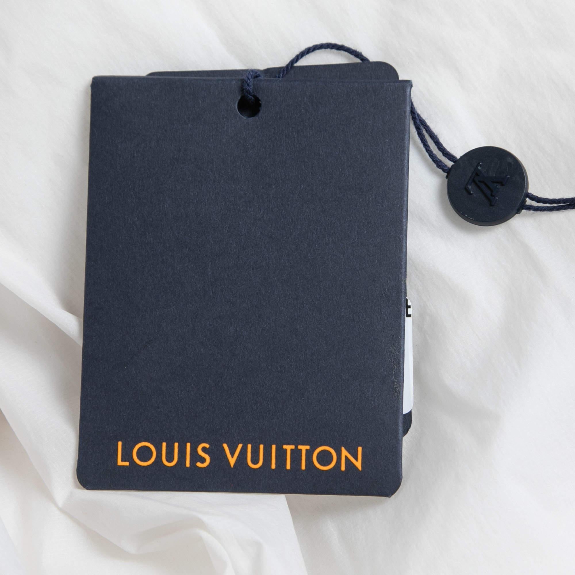 Louis Vuitton Rave Puffer Jacket courte en duvet blanc Pour hommes en vente