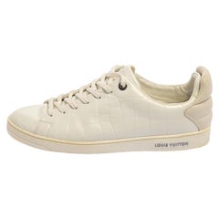 Louis Vuitton Patent Leather Front Row Sneakers - Size 7.5 / 37.5 (SHF –  LuxeDH