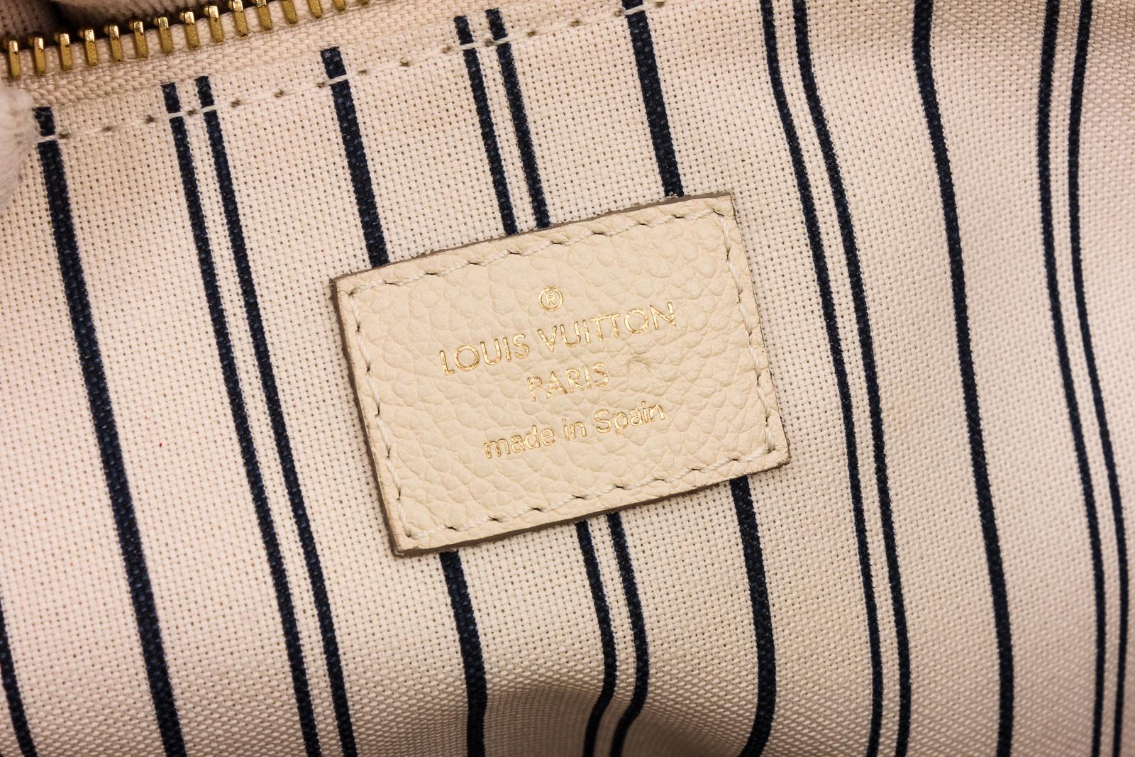 Louis Vuitton White Empreinte Monogram Leather Citadine PM Bag 1