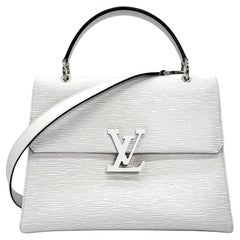 Bolso Louis Vuitton Blanco Epi Grenelle MM