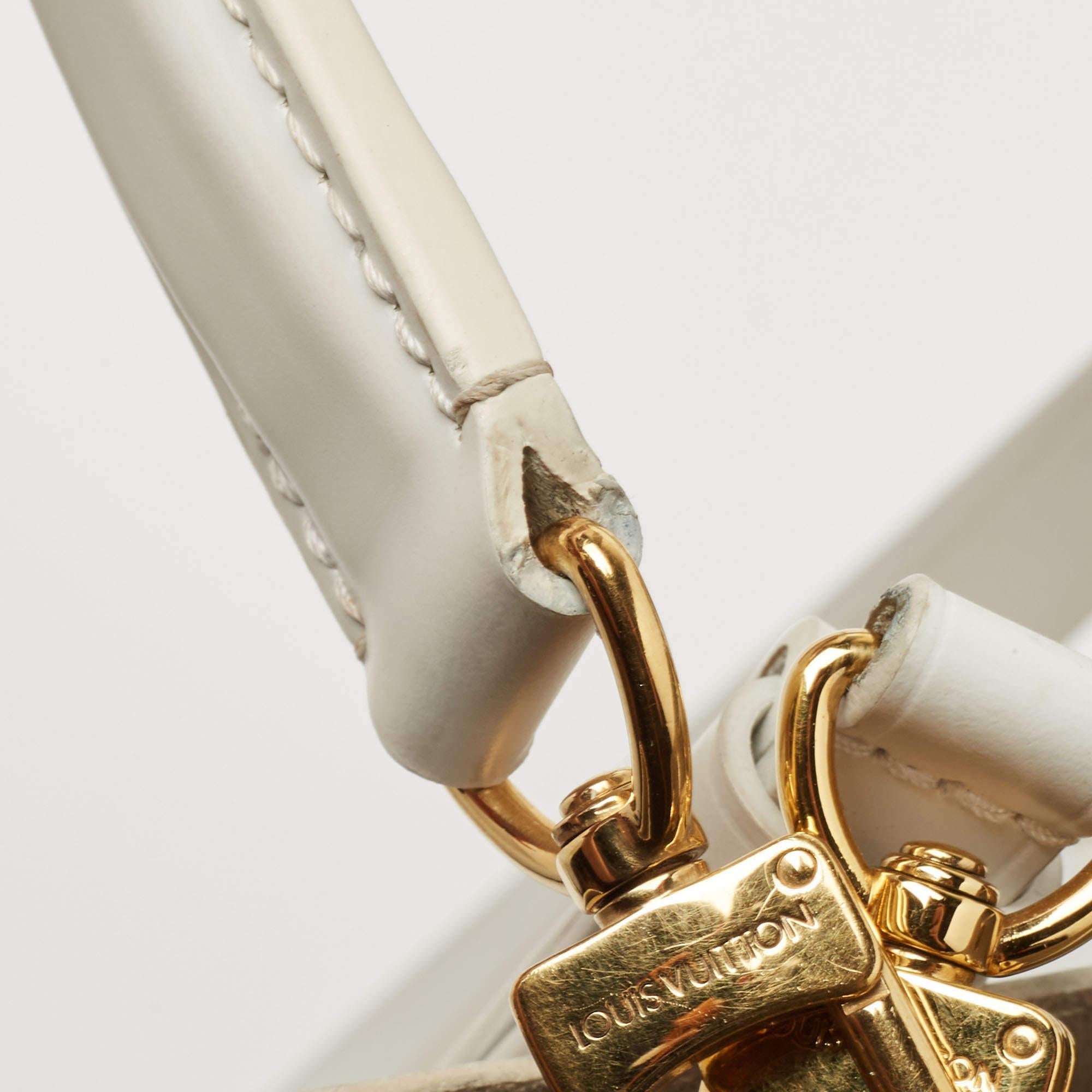 Louis Vuitton White Epi Leather Lovelock NeoNoe MM Bag 10