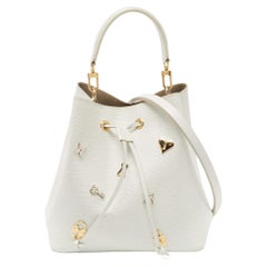 Louis Vuitton White Epi Leather Lovelock NeoNoe MM Bag