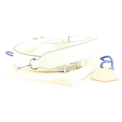 Louis Vuitton Bianco Tracolla in pelle Epi Bandouliere 3LU0224