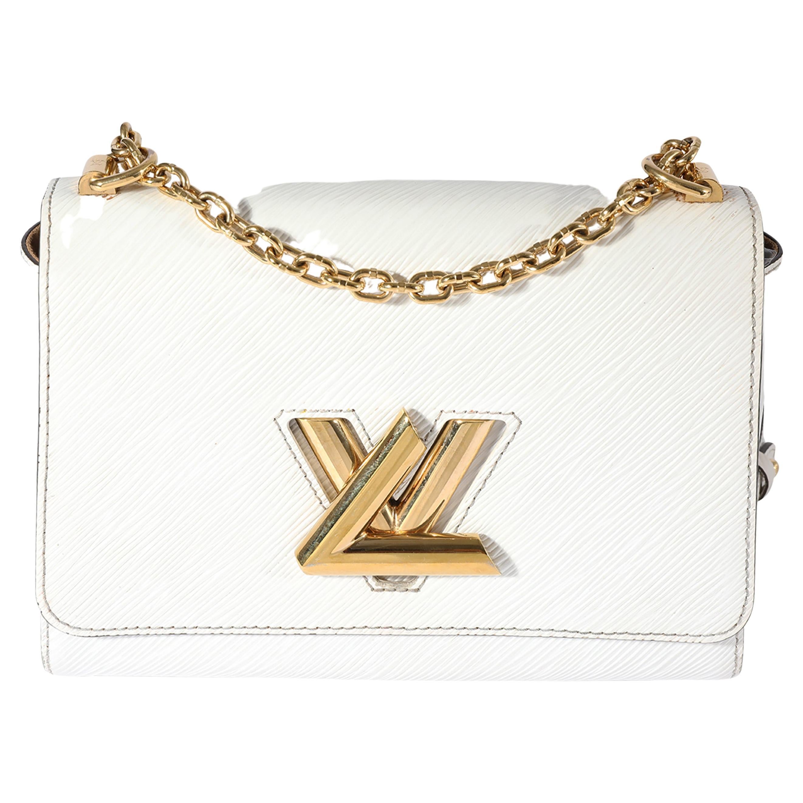 Louis Vuitton Twist MM Bag White  Nice Bag