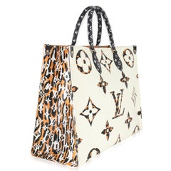 Louis Vuitton White Giant Monogram Jungle Canvas Onthego GM