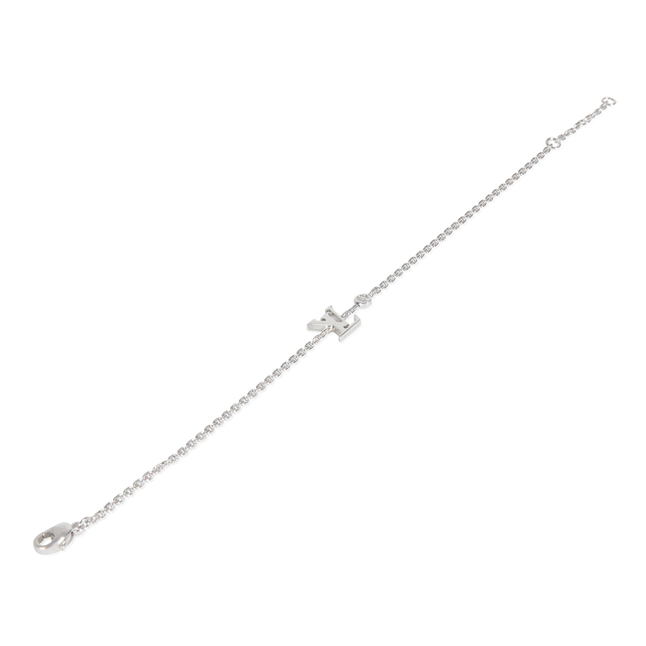 Louis Vuitton - Bracelet Idylle Blossom en or blanc et diamants 2