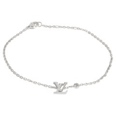 Pulsera Louis Vuitton Oro Blanco Diamante Idylle Blossom