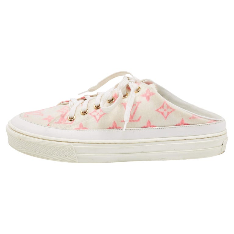 Louis Vuitton pink Lace-Up Charlie Sneakers