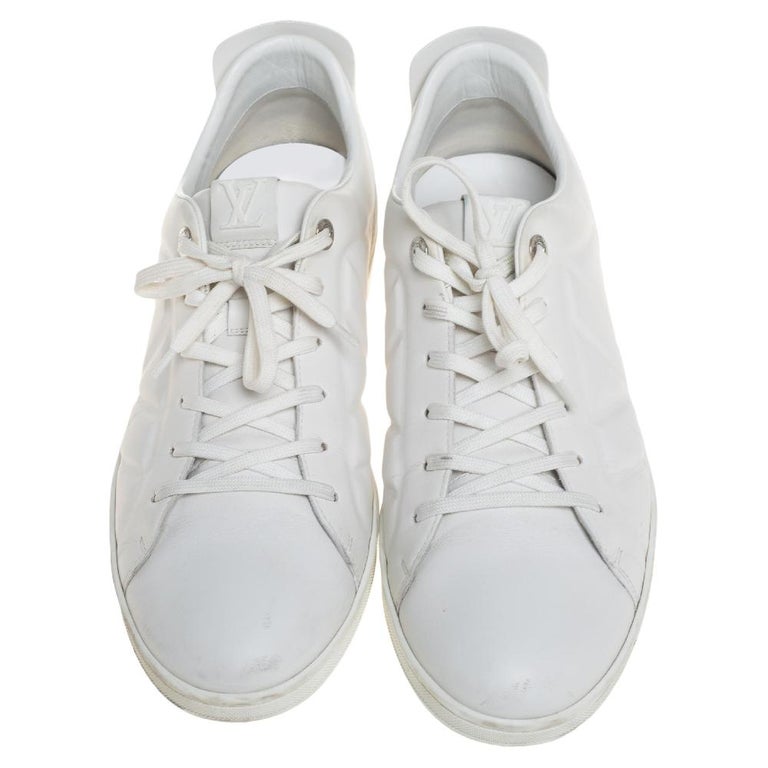 Louis Vuitton Leather Shoes White Leather. Size S18