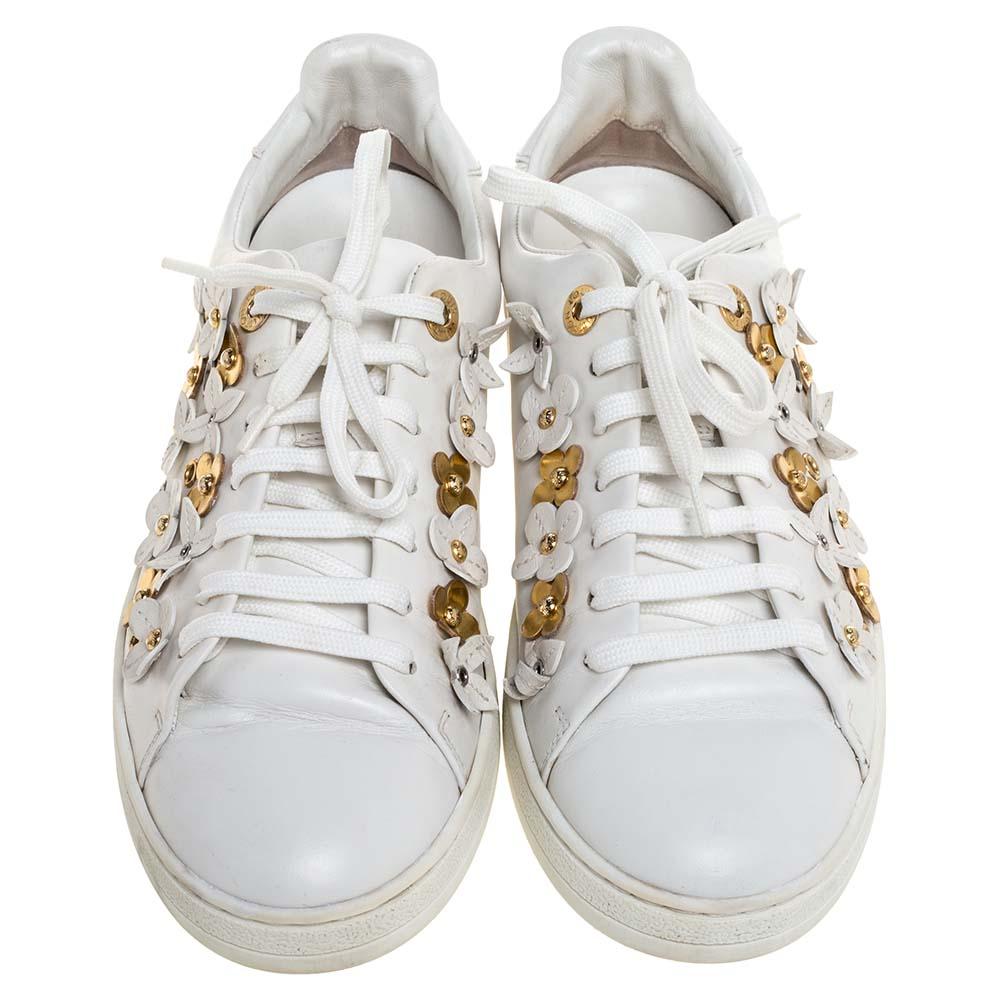 louis vuitton flower sneakers