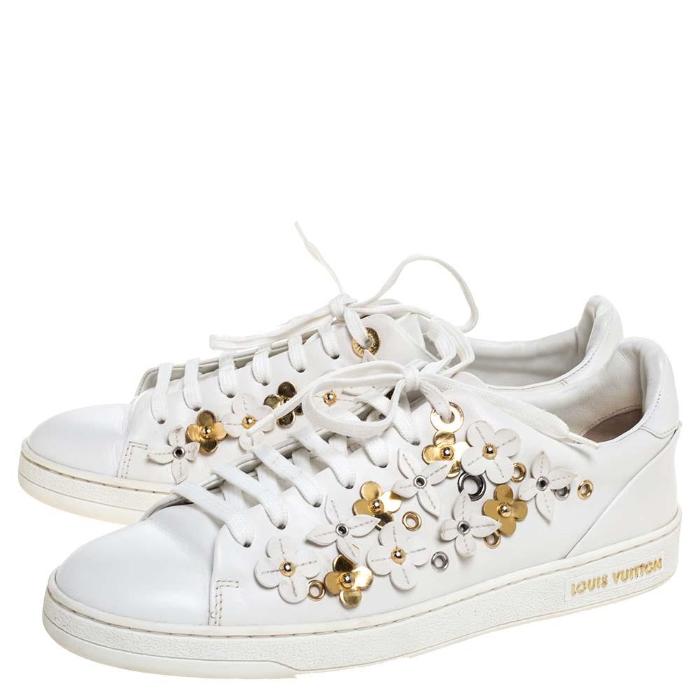 Louis vuitton flower sneakers top