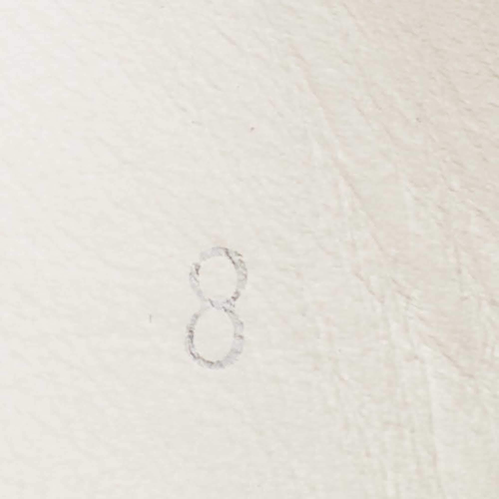 Louis Vuitton White Leather Criss Cross Slides Size 42 4