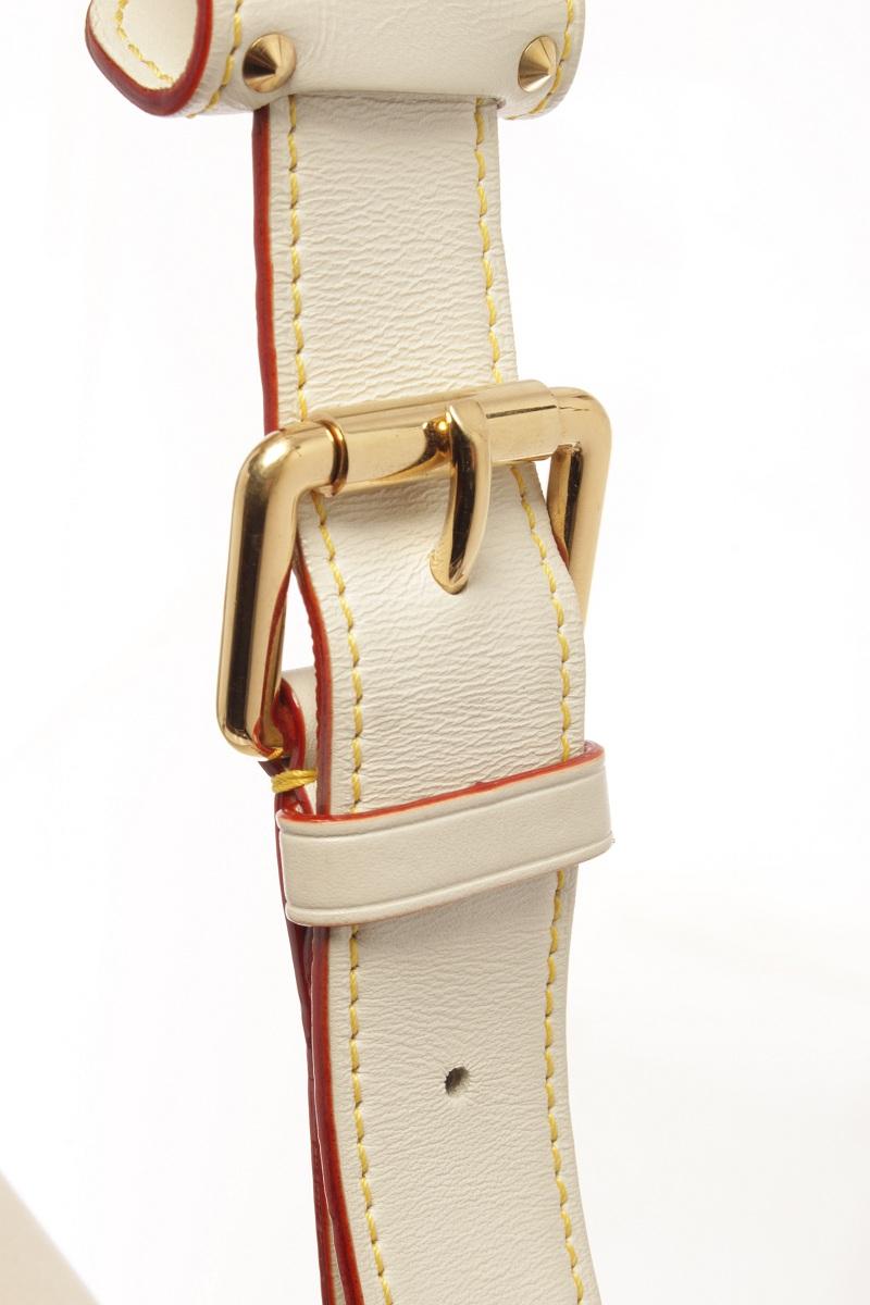 Louis Vuitton White Leather Le Talentueux Shoulder Bag 2