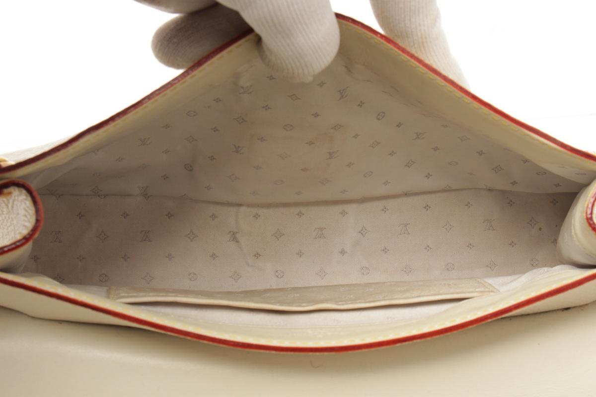 Louis Vuitton White Leather Le Talentueux Shoulder Bag 4