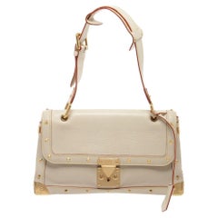 Louis Vuitton White Leather Le Talentueux Shoulder Bag