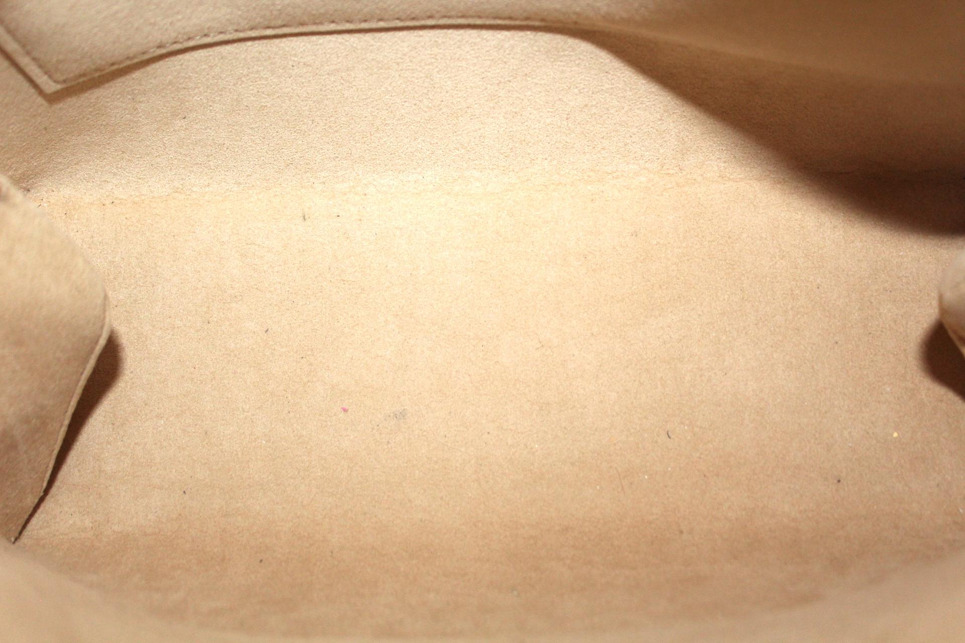 Louis Vuitton Marignan Empreinte Tasche aus weißem Leder 2
