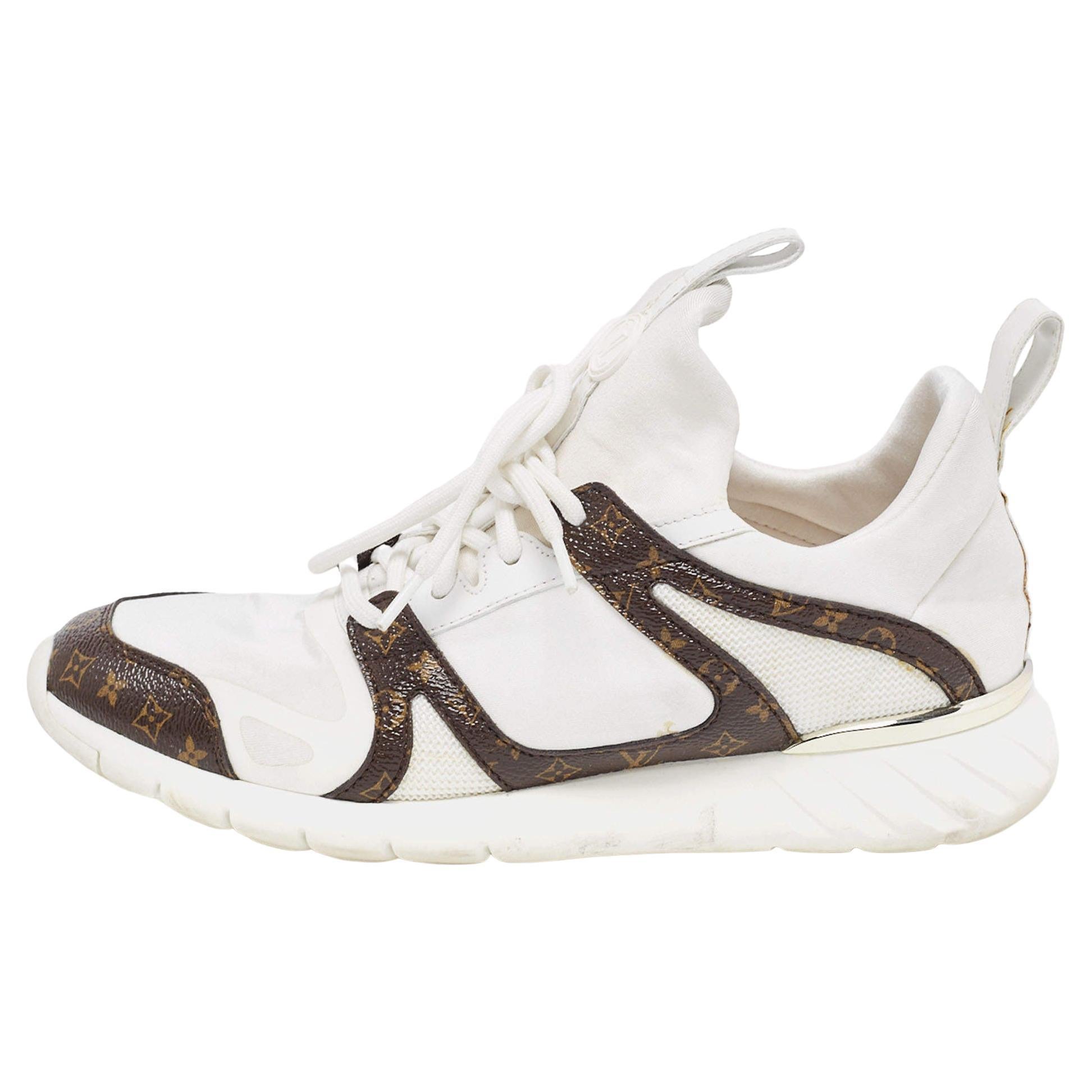 Louis Vuitton Aftergame sneakers Brown Leather ref.98920 - Joli Closet