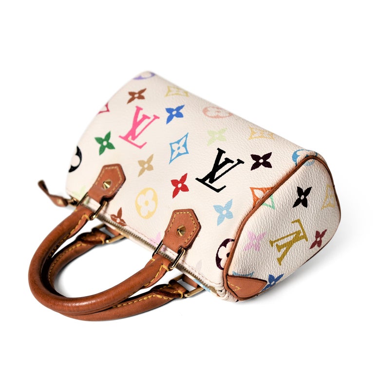 Louis Vuitton Murakami Multicolor Monogram Nano Speedy - Black Mini Bags,  Handbags - LOU655289