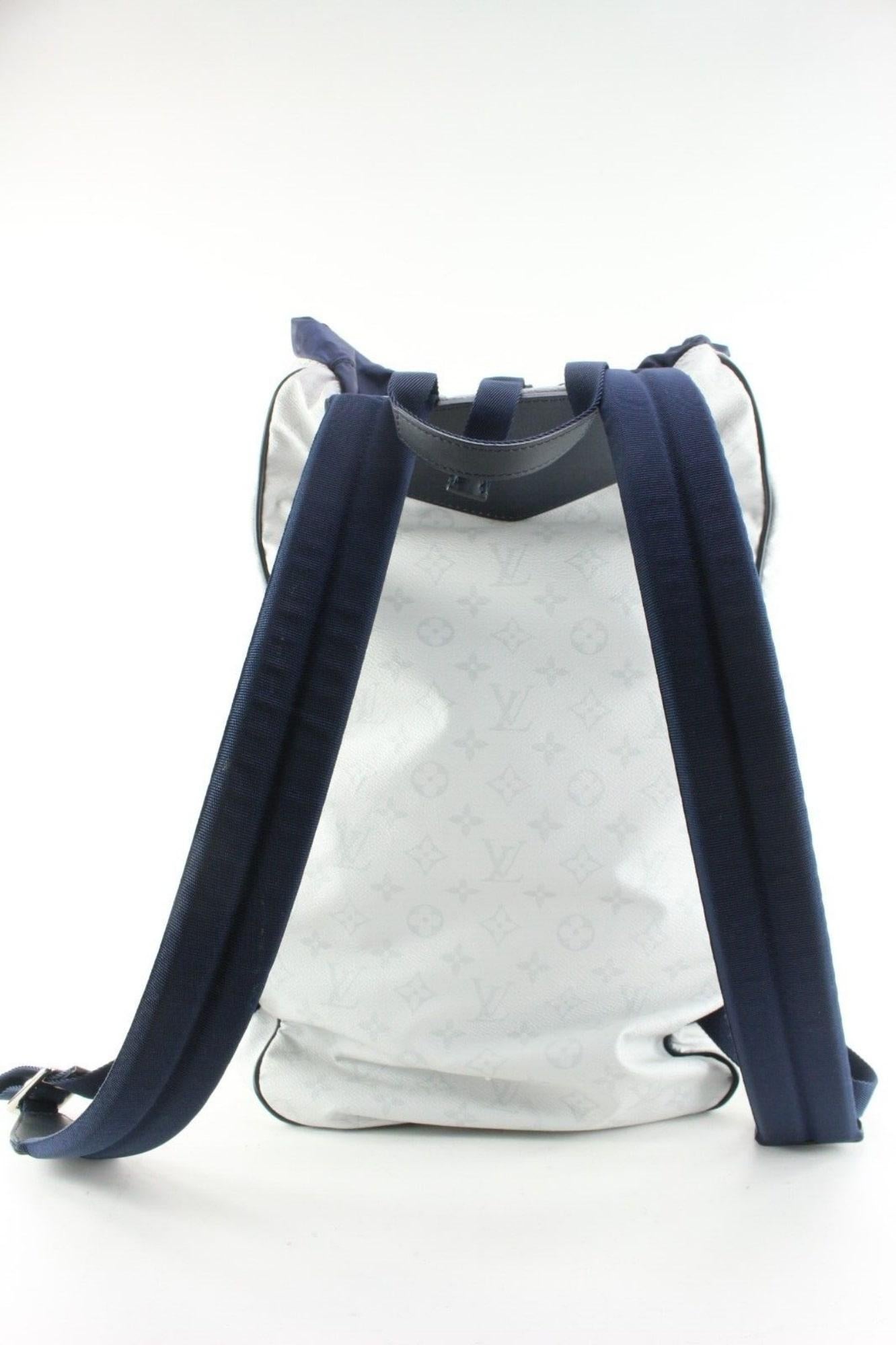 Louis Vuitton backpacks apollo america cup 2017 White Leather ref