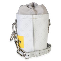 Louis Vuitton White Monogram Canvas Chalk Nano Bag