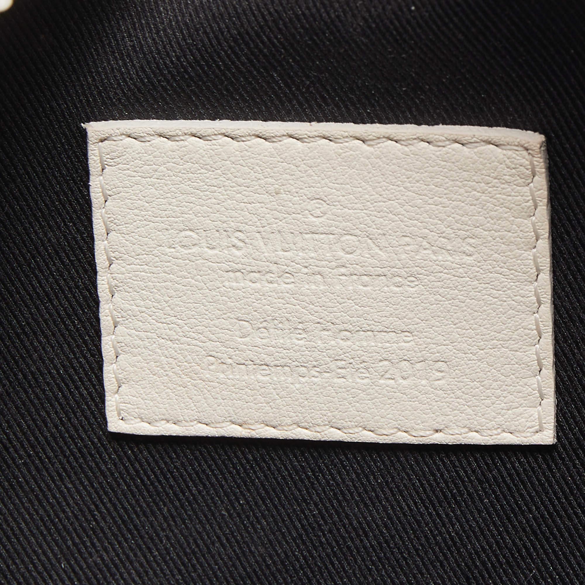 Louis Vuitton White Monogram Leather Legacy Soft Trunk Bag 11