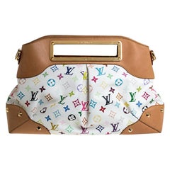 Louis Vuitton Judy Handbag Monogram Multicolor MM For Sale at 1stDibs