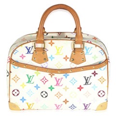 Louis Vuitton White Monogram Multicolor Canvas Trouville
