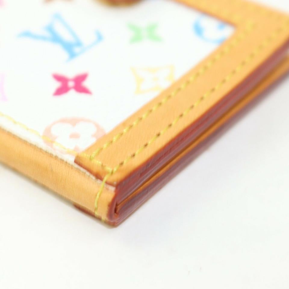 Louis Vuitton White Monogram Multicolor Card Case Portofo Photo 2 Vole 862892 2