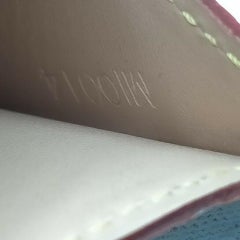 Louis Vuitton White Monogram Multicolor Pass Case Etui Compact Mirror 863401