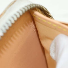 Louis Vuitton White Monogram Multicolor Zippy Wallet 862574