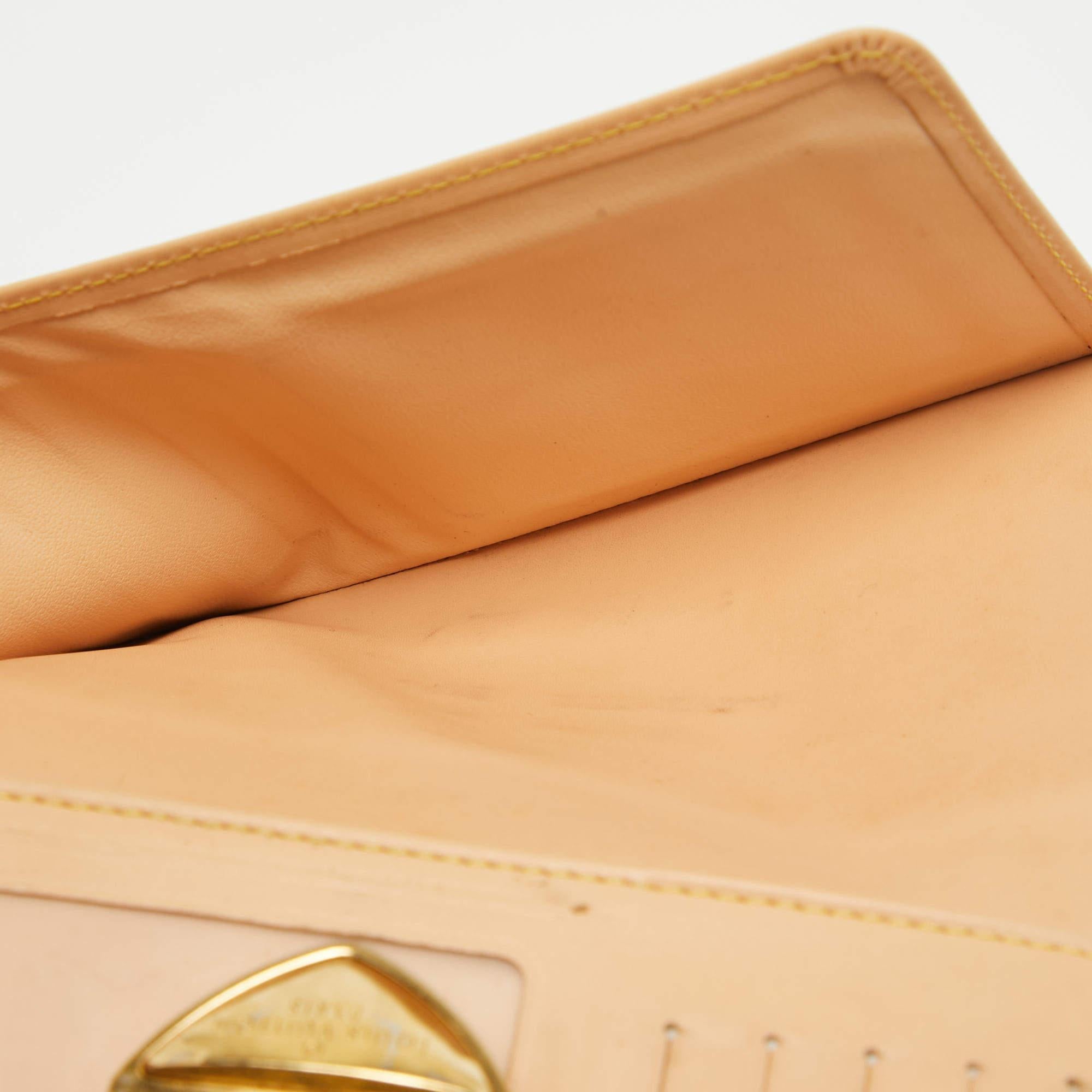 Louis Vuitton White Monogram Multicolore Canvas Eugenie Wallet 1