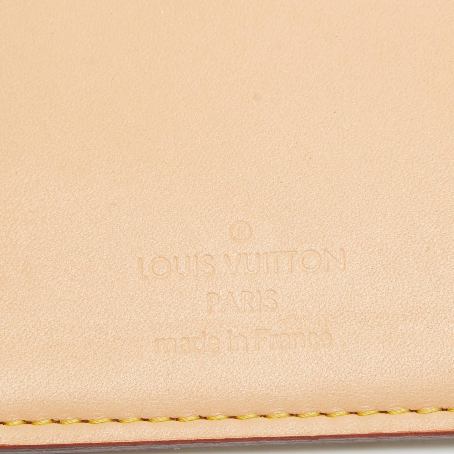 Eugenie-Brieftasche von Louis Vuitton, weißes Monogramm, mehrfarbiges Segeltuch, Eugenie im Angebot 2