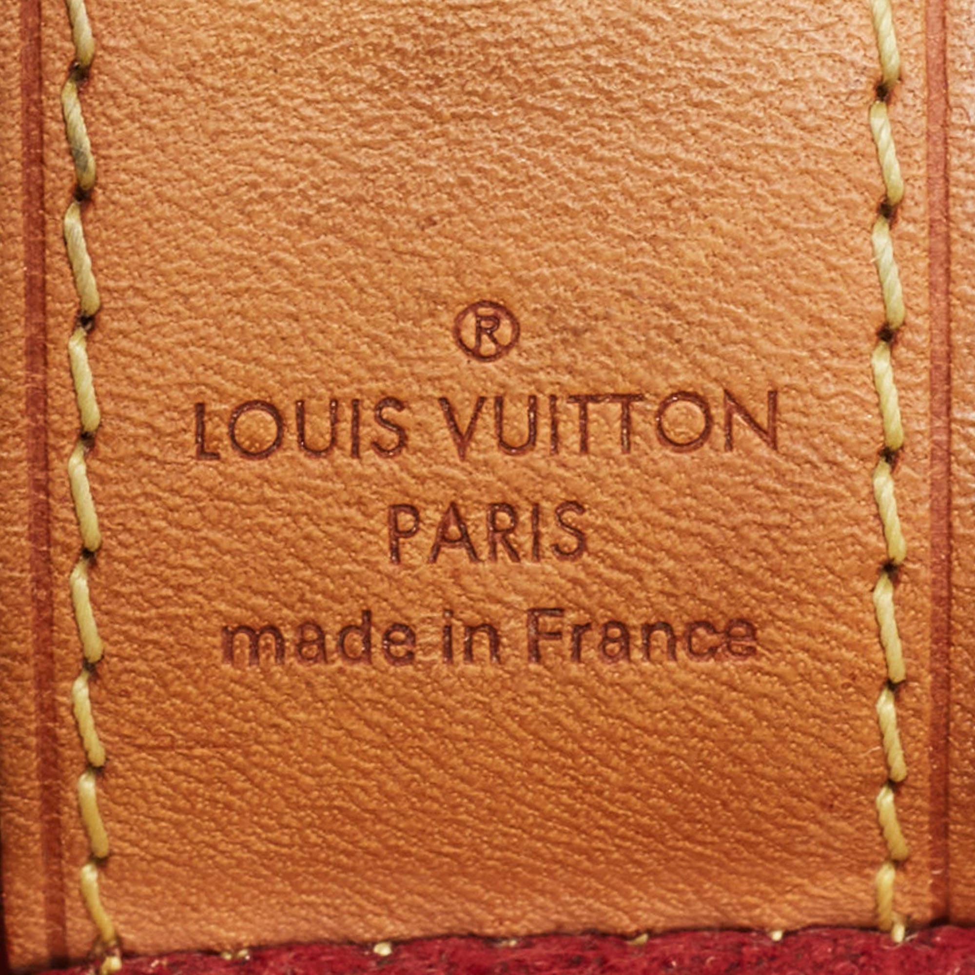 Louis Vuitton White Monogram Multicolore Canvas Judy MM Bag For Sale 13
