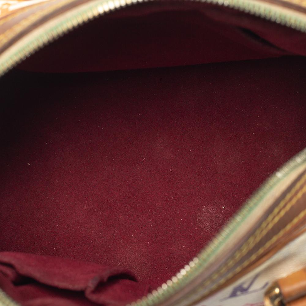 Louis Vuitton Weiß Monogramm Multicolore Canvas Priscilla Tasche 4