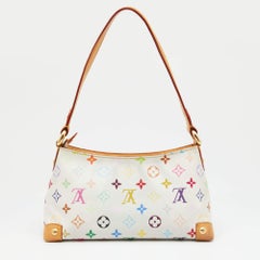 Louis Vuitton White Monogram Multicolore Eliza Bag