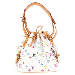 Takashi Murakami x Louis Vuitton White Monogram Multicolore Rift  QJB0XRDSWB005