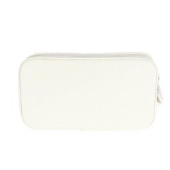 Louis Vuitton White Monogram Taurillon Pochette Volga