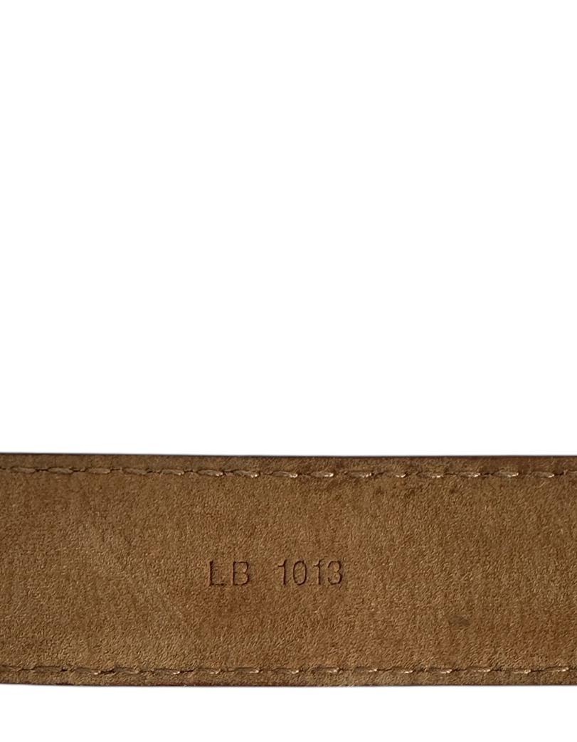 Louis Vuitton White Multicolor Monogram Belt sz 90/36