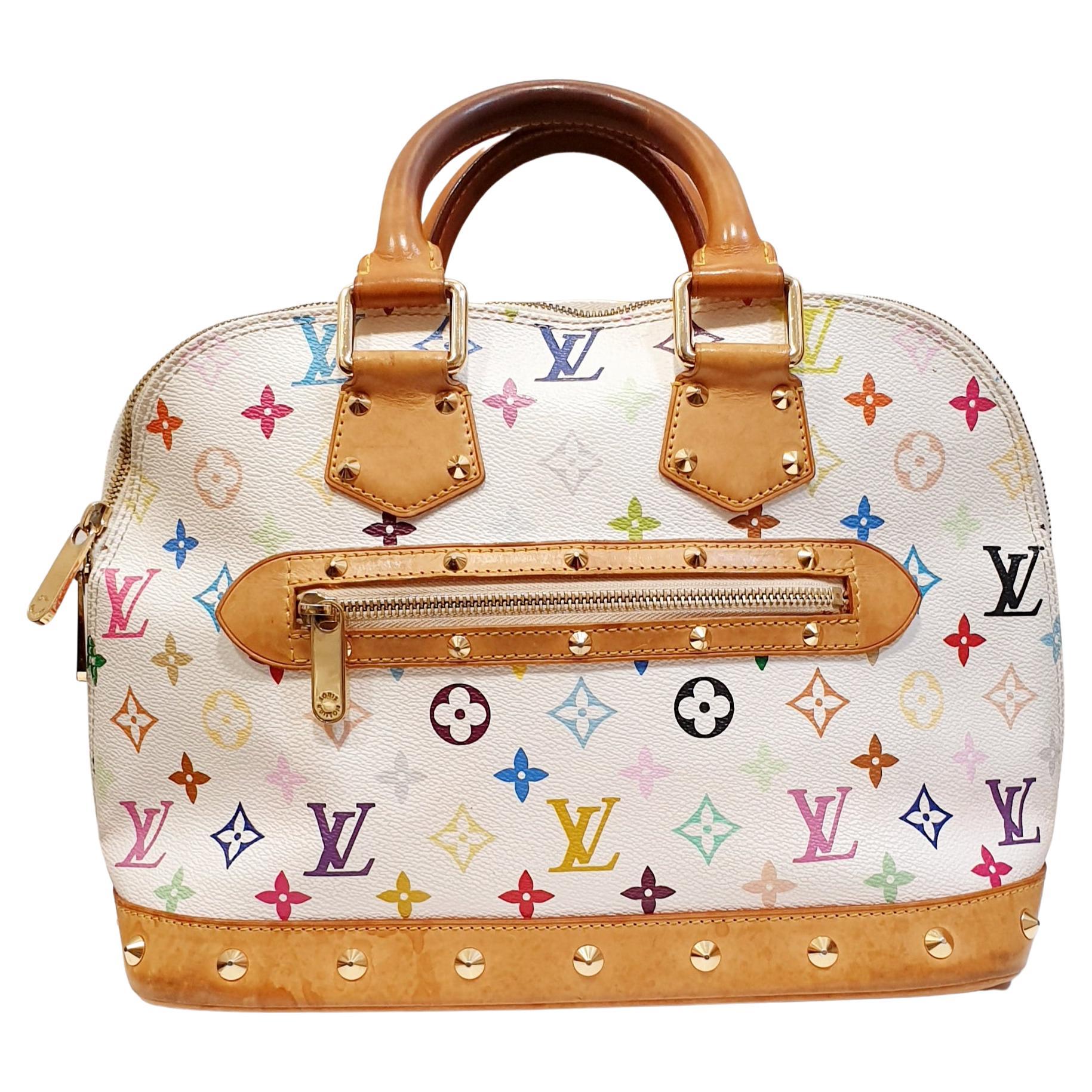 Louis Vuitton White Suhali Leather Le Fabuleux Bag For Sale at 1stDibs