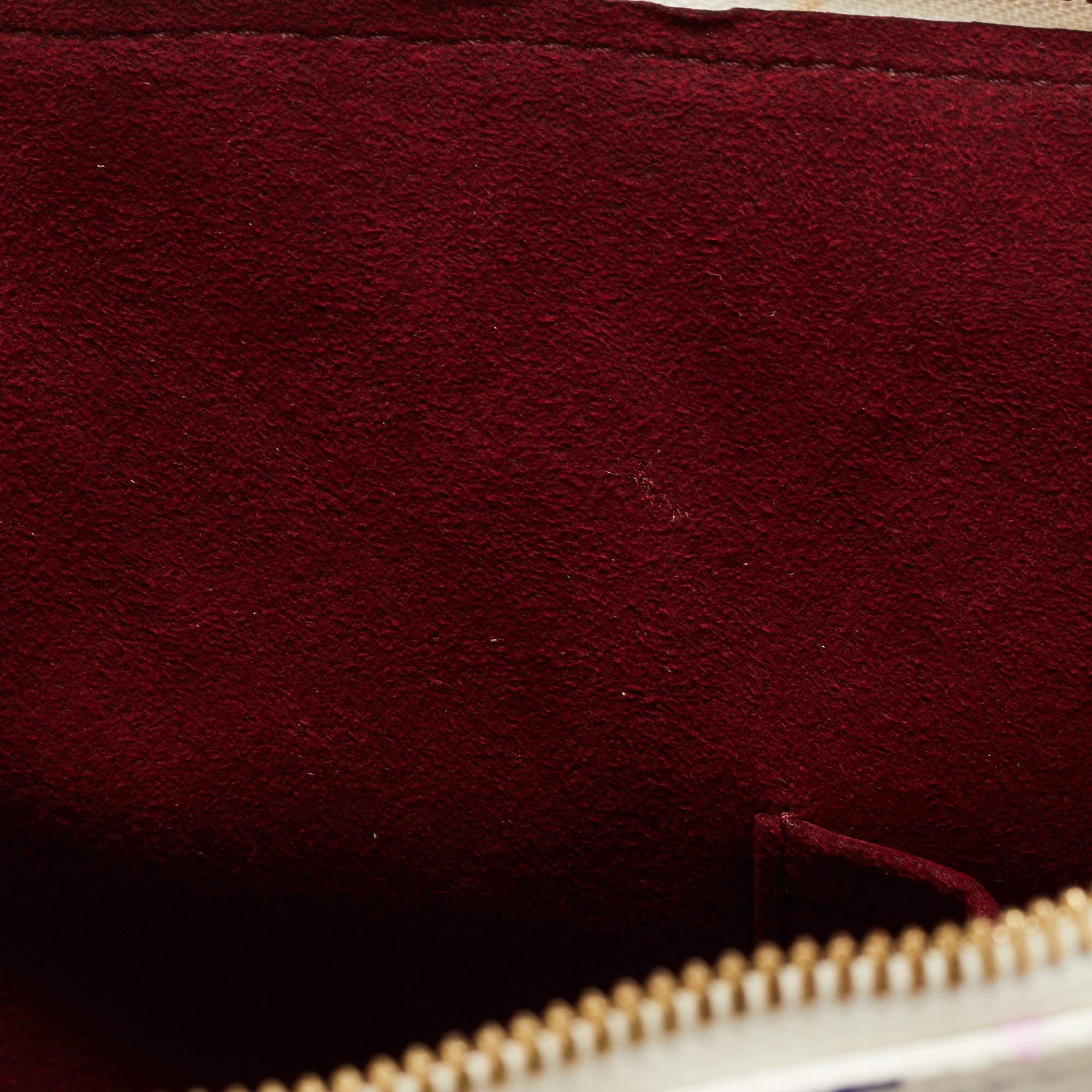Louis Vuitton White/Multicolor Monogram Canvas Alma PM Bag 10