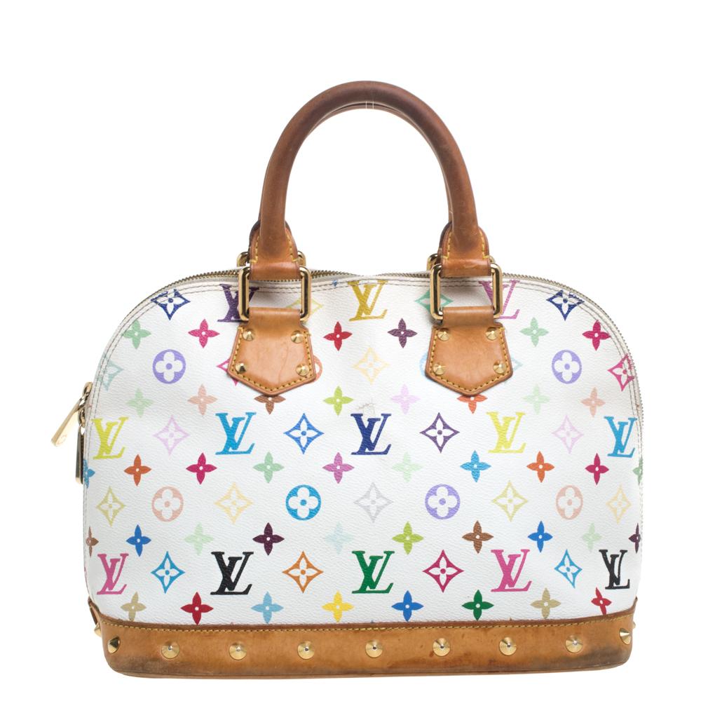 Out of all the irresistible handbags from Louis Vuitton, the Alma is the most structured one. First introduced in 1934 by Gaston-Louis Vuitton, the Alma is a classic that has received love from fashion icons. This piece comes crafted from