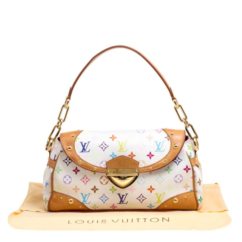 Beverly Tasche aus Segeltuch mit mehrfarbigem Monogramm von Louis Vuitton 5