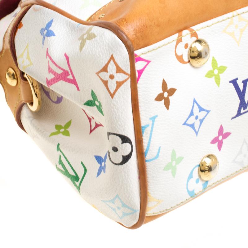 Beverly Tasche aus Segeltuch mit mehrfarbigem Monogramm von Louis Vuitton 6