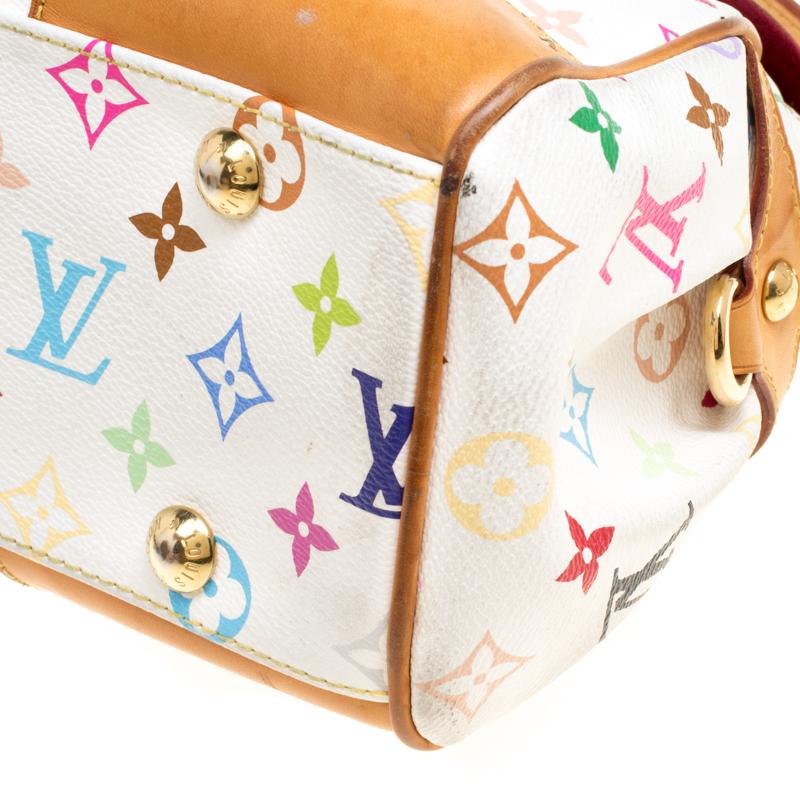 Beverly Tasche aus Segeltuch mit mehrfarbigem Monogramm von Louis Vuitton 3