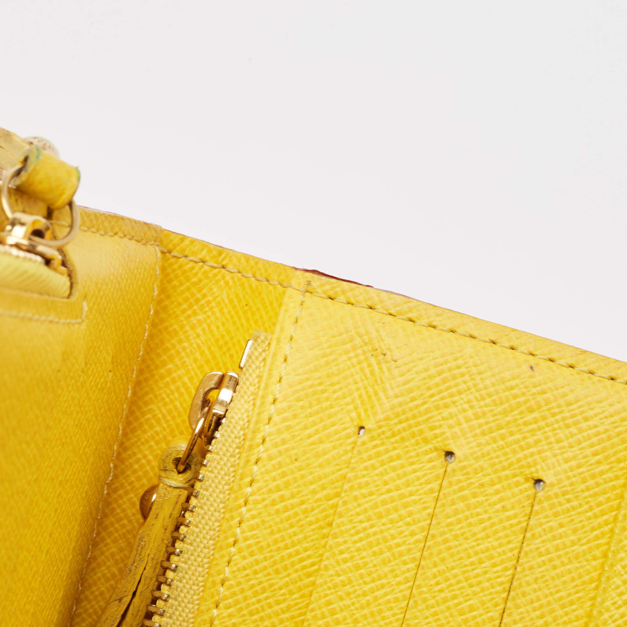 Louis Vuitton Weiß/Multicolor Monogramm Canvas Insolit-Brieftasche mit Monogramm im Zustand „Gut“ im Angebot in Dubai, Al Qouz 2